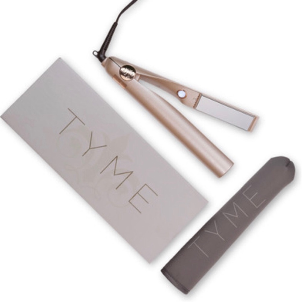 TYME curling/flat iron 🤩